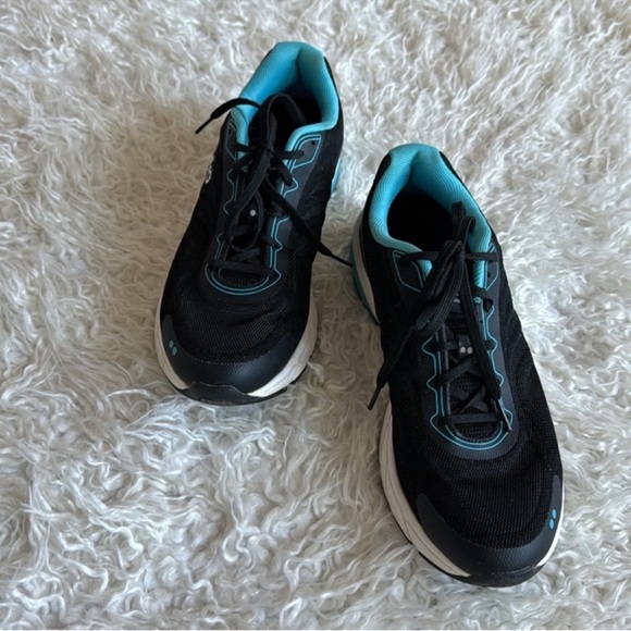 RYKA Women's Kindred Re-Zorb Athletic Shoes/Sneakers Sz 9 Black Low top Lace - Picture 2 of 10